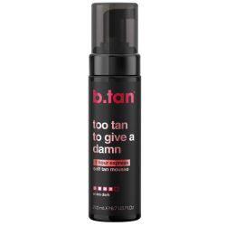 Zelfbruinende mousse Too Tan to Give a Damn van b.tan 200ML.