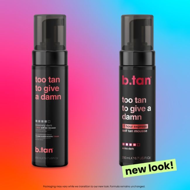 Mousse autobronzante Too tan to give a damm b.tan 200ML