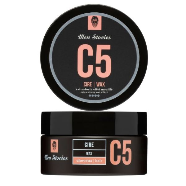 Cire extra forte effet mouillé C5 Men Stories 100ML