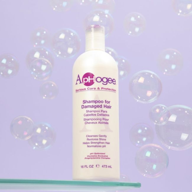 Shampoo voor Beschadigd Haar Protein System Aphogee 473ml