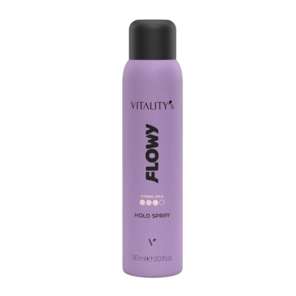 Laque fixation forte Hold Spray Flowy Vitality's 90ml