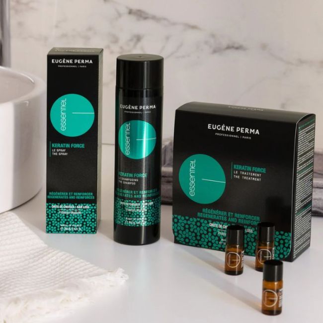 Champô fortificante Essentiel Keratin Force Eugène Perma 250ML
