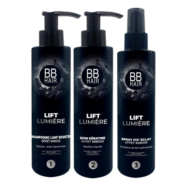 Laminação Capilar 3x150ml Ritual BBHair - Tratamento Profundo
