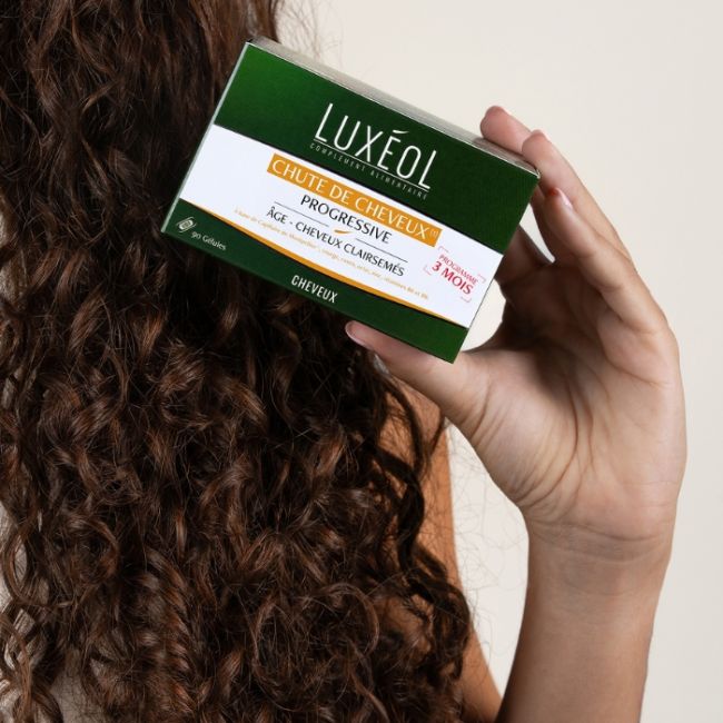 Caída progresiva del cabello 3 meses Luxéol 90 unidades