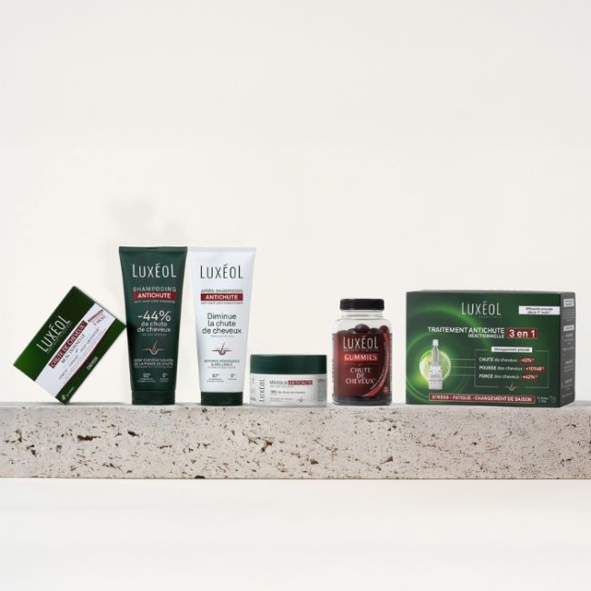 Reactive Anti-Hair Loss Treatment 3in1 Luxéol 14x6ml