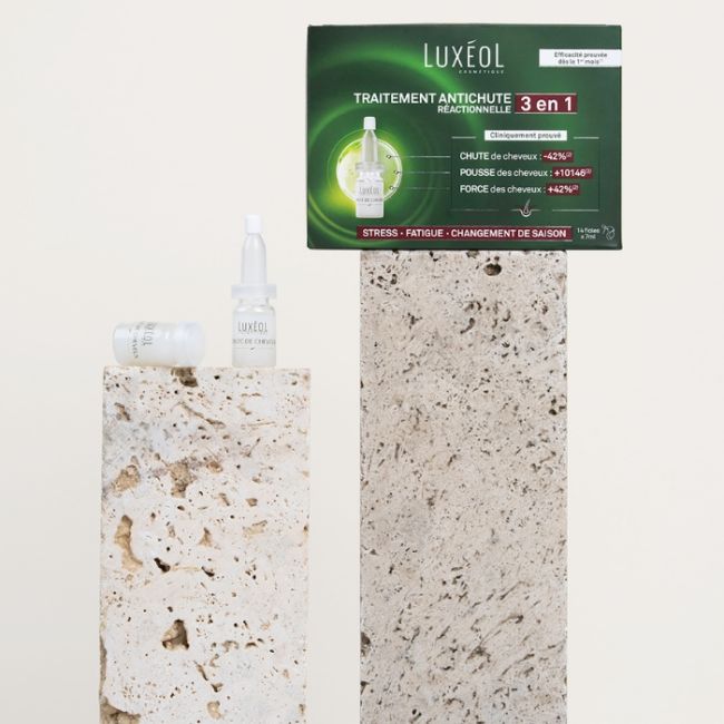 Tratamiento Anticaída Reactiva 3en1 Luxéol 14x6ml