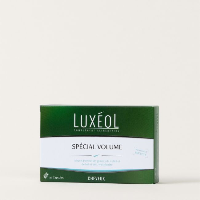 Compléments alimentaires spécial volume cheveux Luxéol 30 gélules