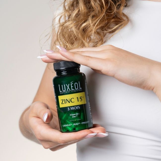 Integratore alimentare Zinco 15 Luxeol 90 capsule