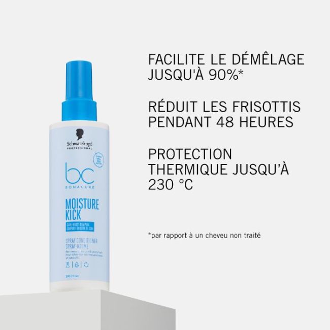 Spray-Baume sans rinçage Moisture Kick Schwarzkopf 200ML