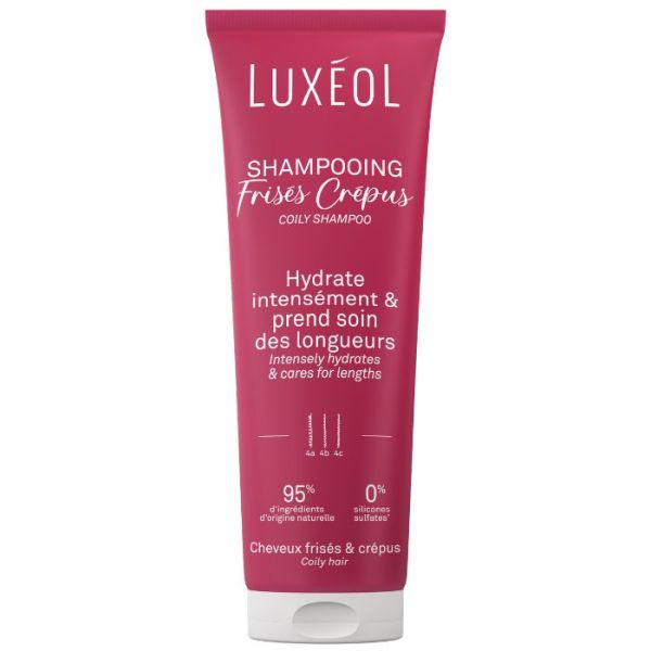 Shampooing cheveux Frisés/Crépus Luxéol 250ML