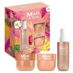 Coffret brume parfumée et soins corps Caramel Macadamia et Vanille Mar e Sol