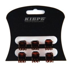 Pincetten 1,2 cm bruin x6 Kiepe