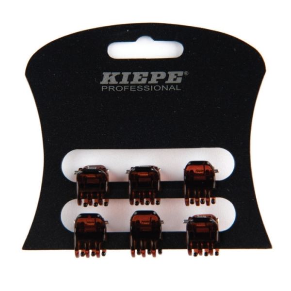 Pinzetten 1,2 cm braun x6 Kiepe
