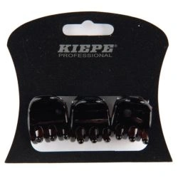 Kleine klemmen 2,2 cm bruin x3 Kiepe
