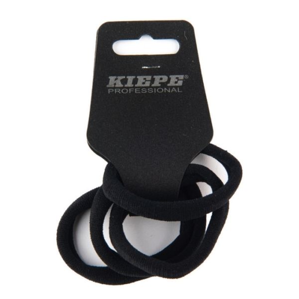 Haargummis 1 cm schwarz x4 Kiepe