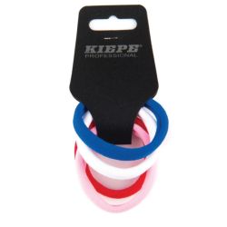 Elastici per capelli 1cm colori Moda x4 Kiepe