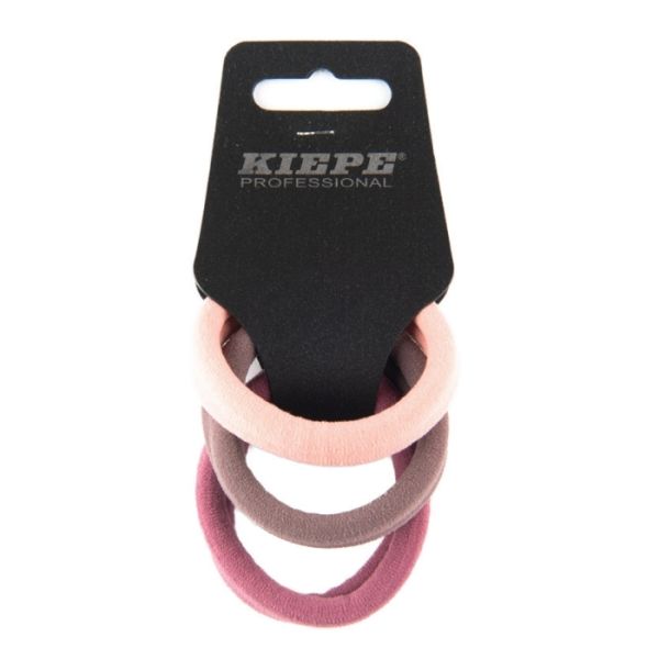 Elásticos para cabelo 1,2cm cores de Inverno x3 Kiepe