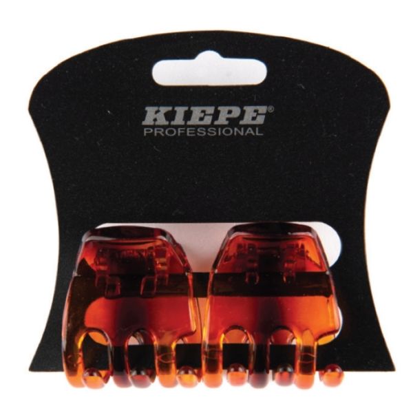 Pinces 3,2cm marron x2 Kiepe