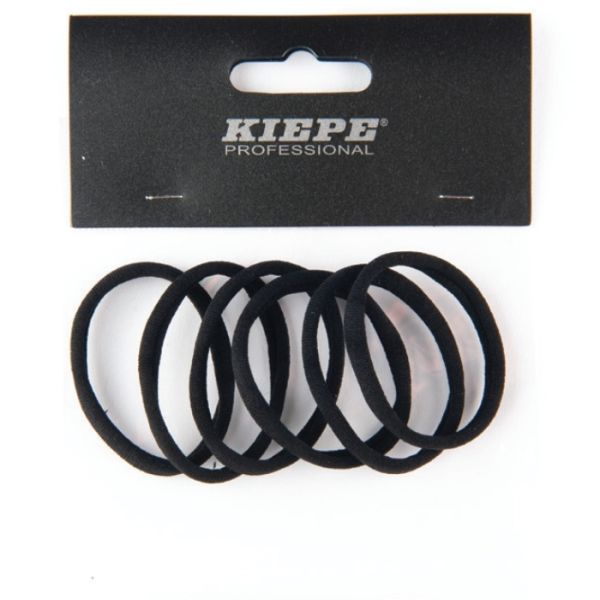 Elastische Bänder 0,5 cm Schwarz x6 Kiepe