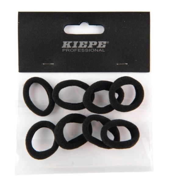 Mini Elastiques noirsx8 Kiepe