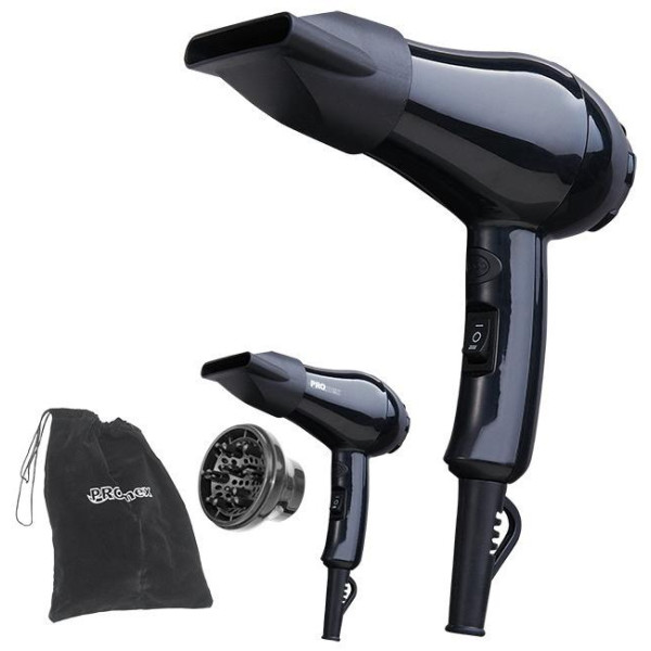 Mini sèche Cheveux Promex Compact 1050 W Noir Mini sèche Cheveux Promex Compact 1050 W Noir