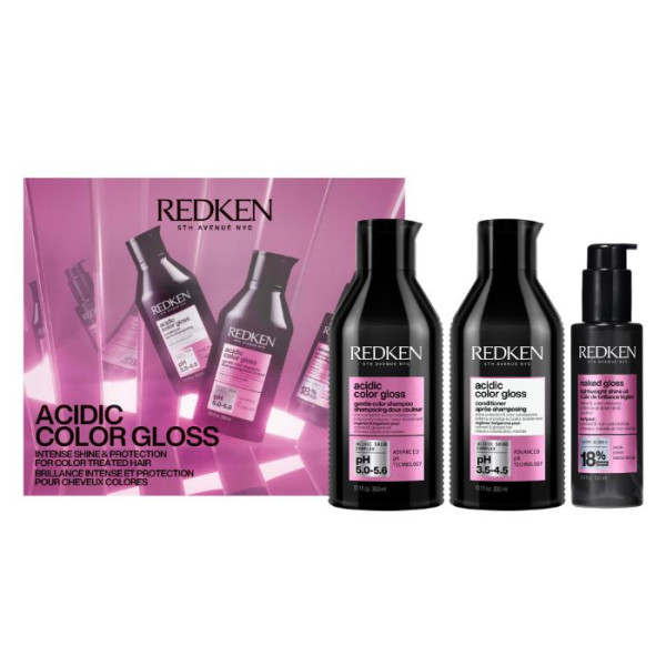 Color Gloss Kit Redken: Protection for vibrant colors
