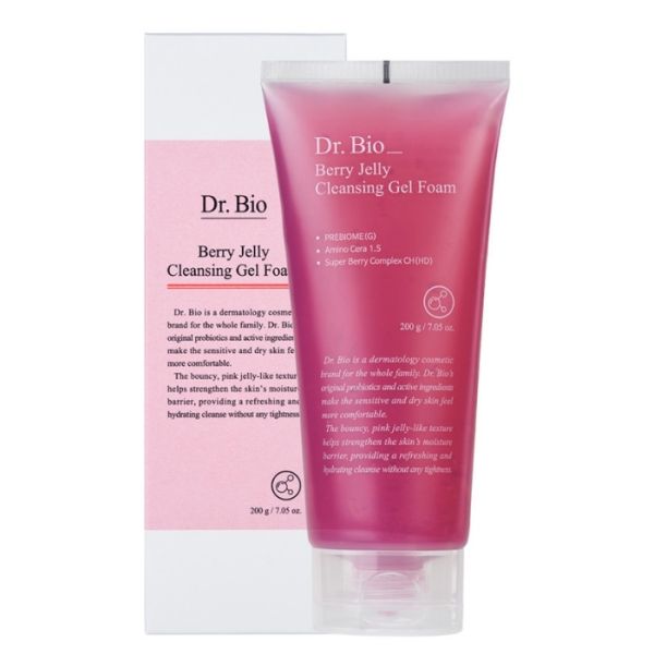 Gel nettoyant moussant Jelly aux Baie Dr. Bio 200g