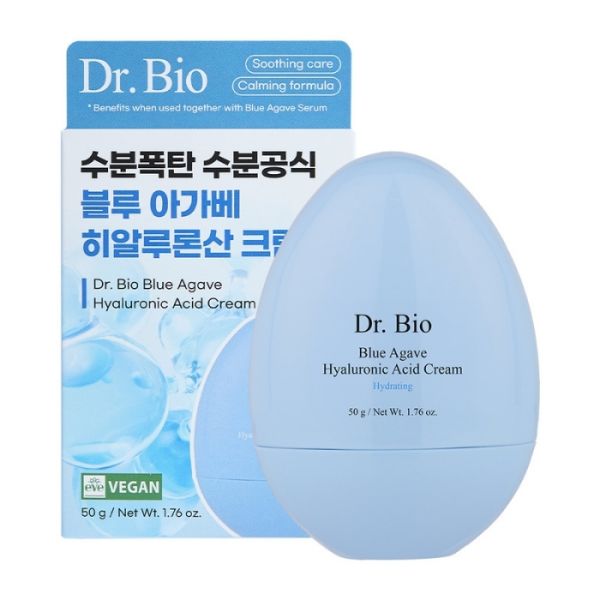 Crème acide hyaluronique blue agave Dr. Bio 50g