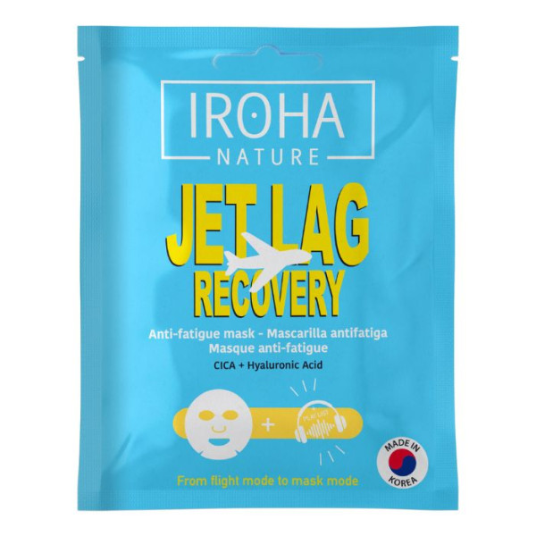 Energie spendende Anti-Müdigkeitsmaske JET LAG RECOVERY mit CICA