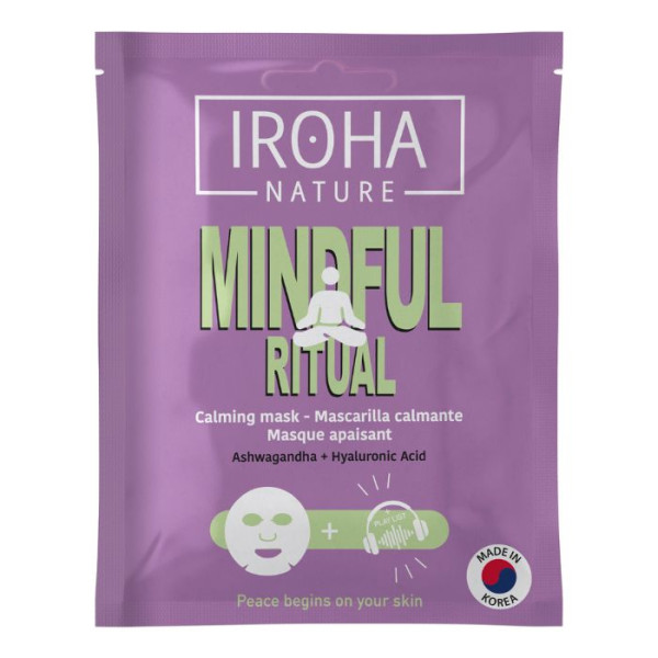 Feuchtigkeitsspendende Beruhigungsmaske MINDFUL RITUAL mit Ashwagandha