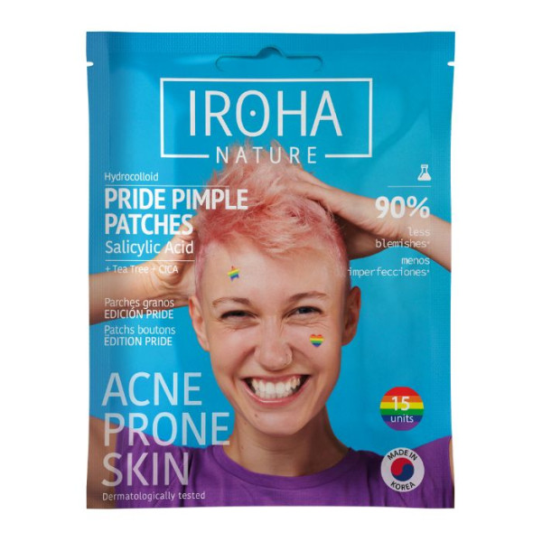 Pride Patch Anti-granos: Parches Tratamiento Acné y Puntos Negros