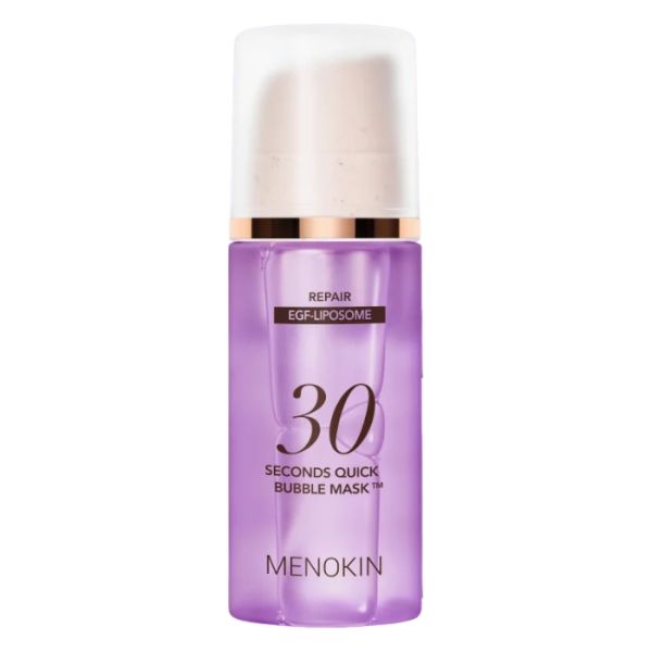 Masque moussant express 30 secondes réparateur et régénérant Menokin 95ML