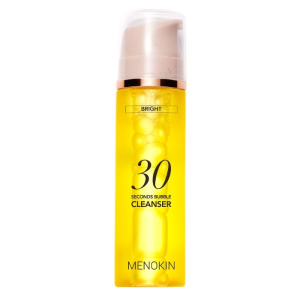Nettoyant moussant 30 secondes booster d'éclat Menokin 150ML