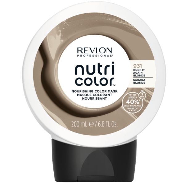 Masque repigmentant 931 dune it again blonde Nutri Color Revlon 200ML