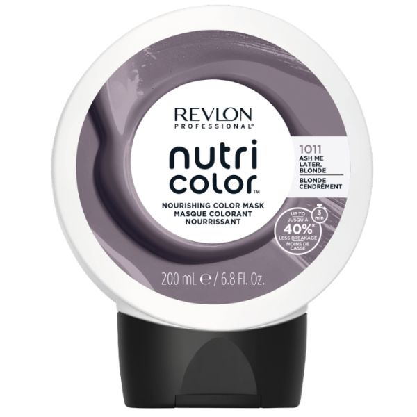 Masque repigmentant 1011ash me later blonde Nutri Color Revlon 200ML