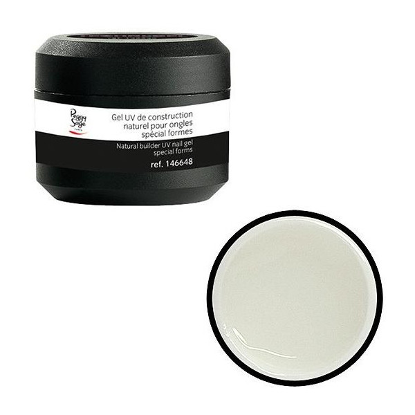UV natural del clavo del gel de construcción 15g Peggy Sage UV natural del clavo del gel de construcción 15g Peggy Sage