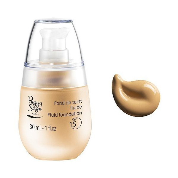 Fond de teint fluide beige noisette Fond de teint fluide beige noisette