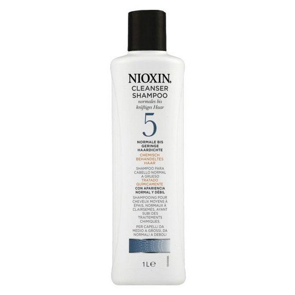 Cleanser shampoo Nioxin N°5 - 1000 ml - Cleanser shampoo Nioxin N°5 - 1000 ml -