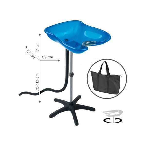 Wasbak Draagbaar Compact Blauw Wasbak Draagbaar Compact Blauw