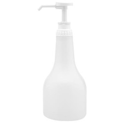 Frasco de champô vazio de 500 ml + bomba
