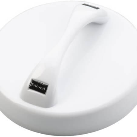 Magische ronde witte spiegel
