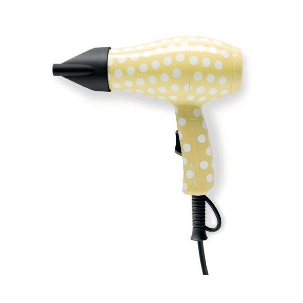 Mini sèche Cheveux Proline Polka Jaune Mini sèche Cheveux Proline Polka Jaune