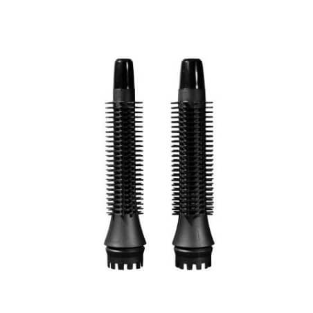 Blow-drying brush with 2 original tips