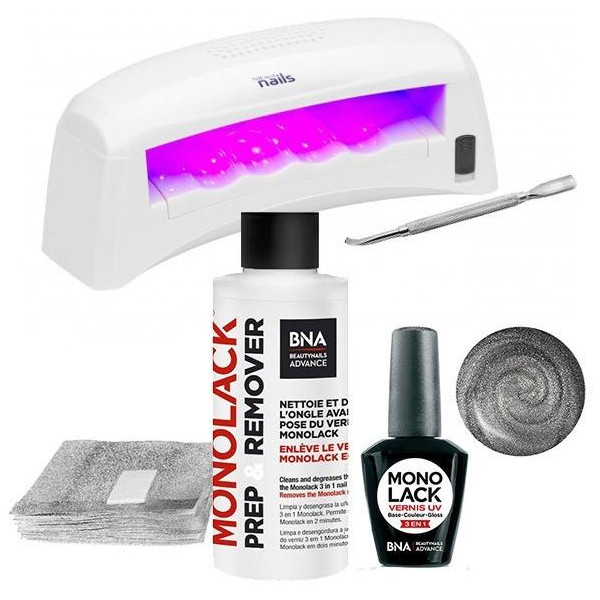 Paquete Monolack plata 007 Beautynails Paquete Monolack plata 007 Beautynails