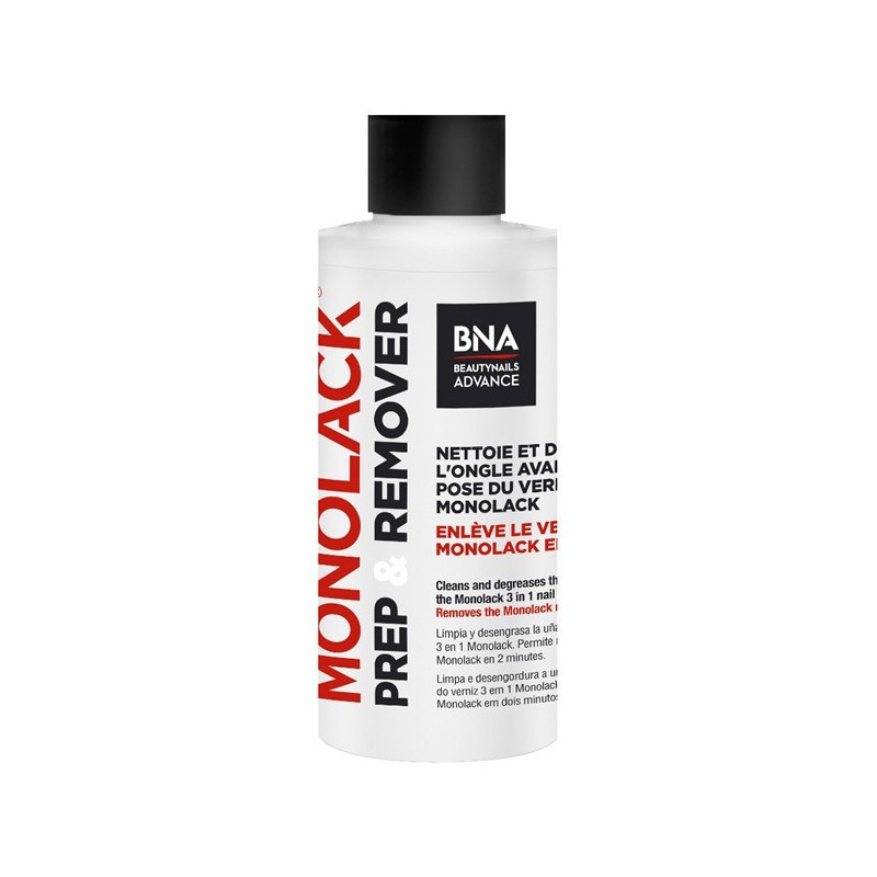 Beautynails Monolack Prep & Remover 125 ml

Preparador y removedor Beautynails Monolack de 125 ml.