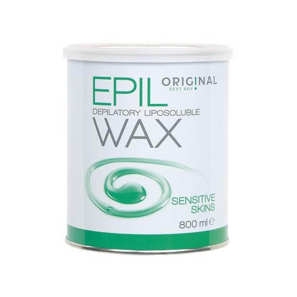 Pote de Cera Depilatória Wax para Peles Sensíveis 800g Pote de Cera Depilatória Wax para Peles Sensíveis 800g