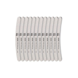 Pacote de 12 limas de unhas de banana médias 150/150.