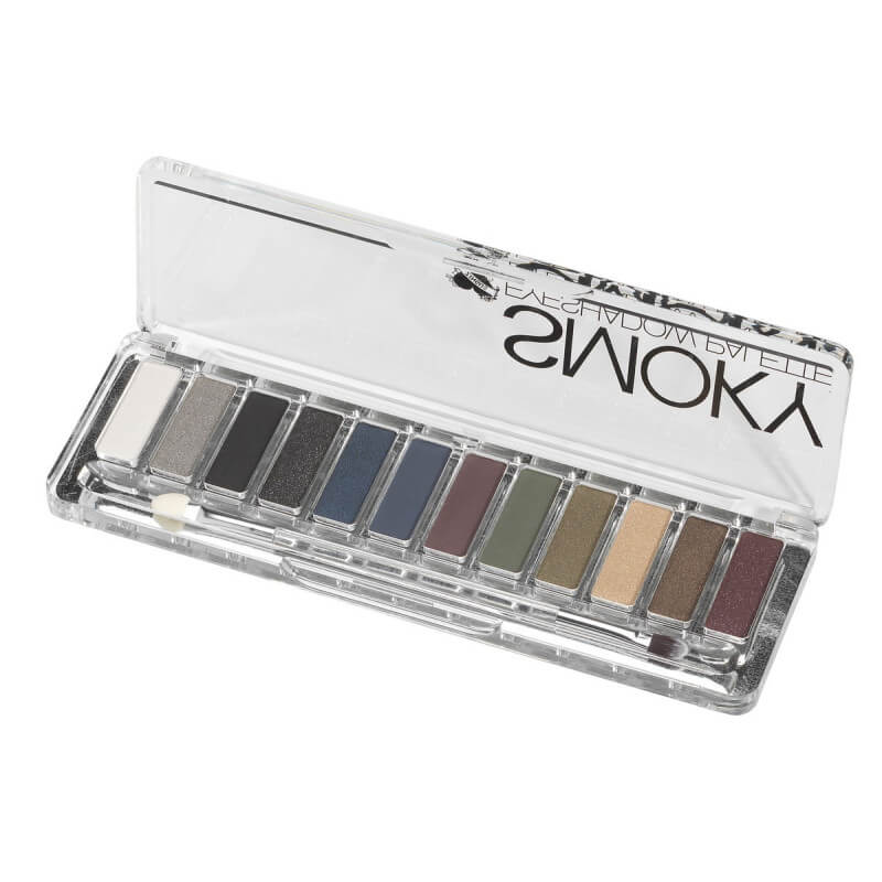 Palette of Smoky Gradient Eyeshadows