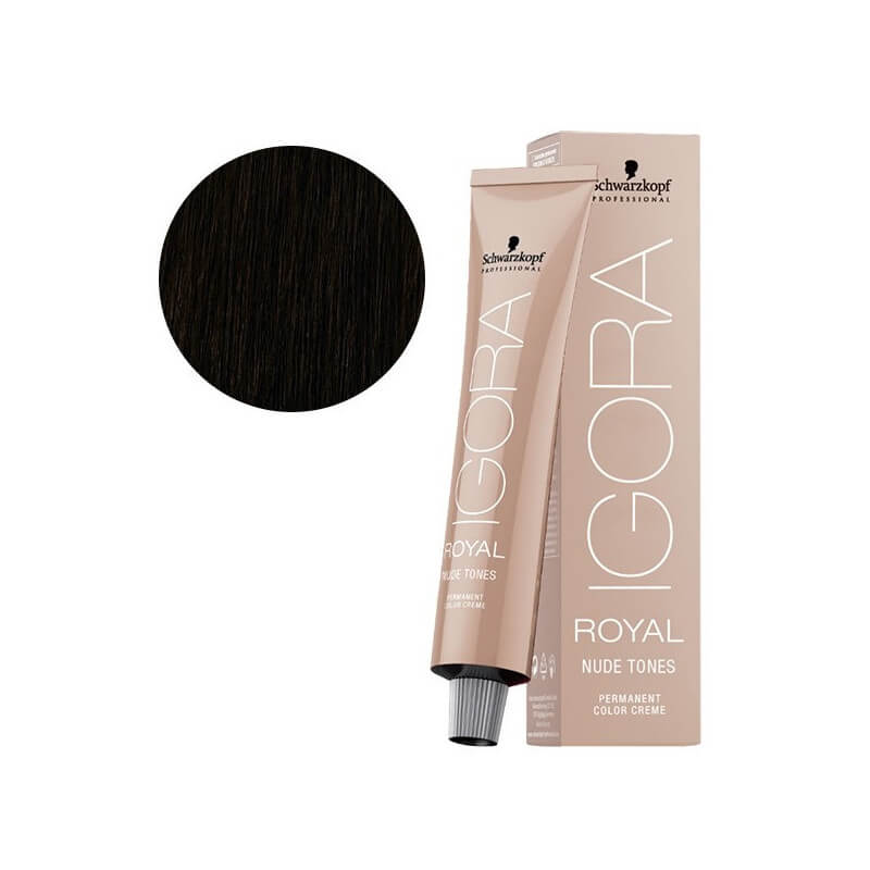 Igora Royal Nude Tones 4-46 Mittelbraun Beige Braun 60 ML