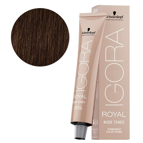 Igora Royal Nude Tones 6-46 rubio oscuro beige marrón 60 ML